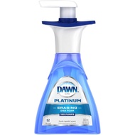 Dawn Platinum Foam Dishwashing Soap, 5X More Grease Absorption, Fresh Rapids Scent, 300ml, 10.1Fl oz