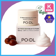 [po:dl] 2X Fresh Balm to Foam Cleanser 130ml 1pc / Korean Facial Wash / Gentle Deep Cleansing Care