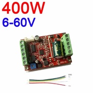 400W BRUSHLESS MOTOR CONTROLLER BOARD BLDC PLC PWM WITH HALL 6-60V