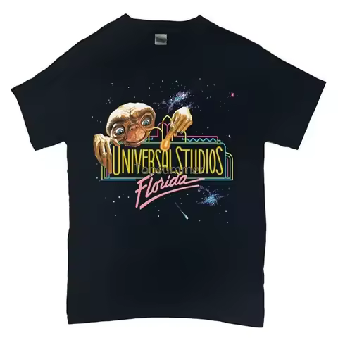 Vintage 90S E.T Universal Studios Florida Promo Tee Vtg Et Movie Film Promo Shirt Back To The Future
