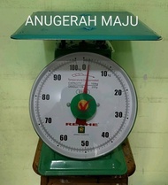 Timbangan Duduk Jarum 100 Kg-Timbangan Manual REN HE 100 Kg 25m3iZ4 la