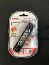 Unitek USB 2.0 Hub +Ps2  adapter