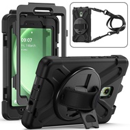 Samsung Galaxy Tab Active5/Active 3 8.0 Case, with 360 Stand, Handle Hand Strap & Shoulder Strap for