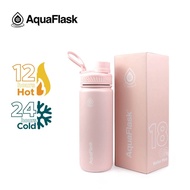 Aquaflask TUMBLER 18oz BALLET PINK ORIGINAL Mouth with Vacuum Insulated Drinking Water Aqua Flask