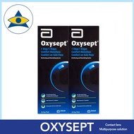 [Twin pack] OXYSEPT Contact Lens Multipurpose Solution For cleaning disinfecting and storing lenses