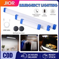 JIOR Led Light for Room USB Emergency Magnetic Lamp 30W/60W/80W Tube Bulb Portable Outdoor Rechargeable Led Light Lampu Led Hiasan Bilik Tidur