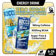 Nocco, Energy Drink, Sugar Free, Caffeine, Muscle Recovery, 330ml, 6-24 Cans
