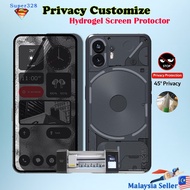 Nothing Phone 3 | 3a Pro | CMF Phone 2 Pro | CMF Phone 1 | 2a Plus | 2a | 2 | 1 Hydrogel Privacy Mat