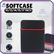 Universal MacBook Sleeve Softcase Laptop Bag 12 13 15 17 Inch Anti GUNCANG 14 Inch Laptop Sleeve