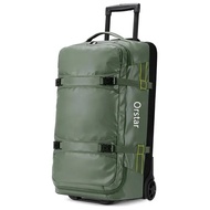 Long-lasting Customized 60L Waterproof Soft Roller Camping Luggage Wheeled Duffel Sports Trolley Rol