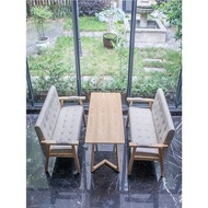 Table and Chair Combination Milk Tea Shop, Coffee Shop, Cafeteria, Bar, Office, Card Seat Dessert Sh