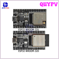 QUYPV แผงแกน ESP32-DevKitC Diymore ESP32 WiFi บลูทูธ ESP32-WROOM-32D บอร์ดพัฒนา/ESP32-WROOM-32U พร้อ