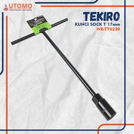 TEKIRO T-Socket Wrench 17mm black 17 mm