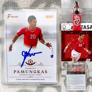 official kartu bambang pamungkas tanda tangan autograph auto timnas Indonesia card persija