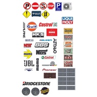 Custom 1: Scale Diorama Sticker | Diorama sticker size 1:64 | Custom diorama stickers