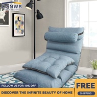 CONWR Tatami Floor Chair Reclining Sofa Portable Foldable and Washable Folding Chair Floor Sofa Sofas d12