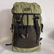 加拿大 MARSUS 軍綠色牛津布 雙扣型 背囊