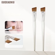 GUOXIAONIU Foundation Brush Rose Gold 335 Bevel Concealer Traceless Brush Flat Head Makeup Brush Nov