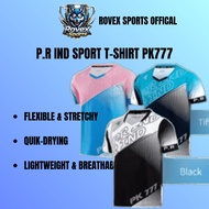 【P.R IND】PK777 Men's Sport T-Shirt | Rapid Dry Moisture Wicking | Breathable Badminton Jersey