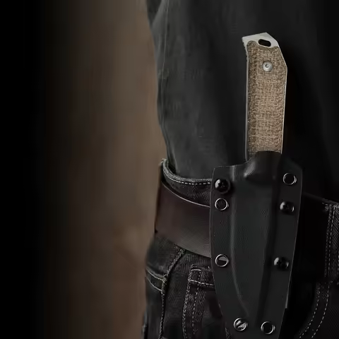 Kizer EDC Fixed Blade Knife Begleiter Fix 1045M 3V/AEB-L Steel With Micarta/G10/Richlite Handle Outd