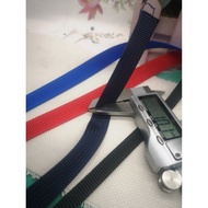 pp Strap Camera Mobile Phone 1.5cm Royal Blue Dark Big Red Webbing Nylon Handle Patchwork Material S