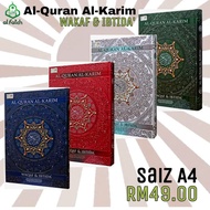 AL QURAN WAQAF & IBTIDA' A4 [ READY STOCK ] Al-Quran Saiz A4