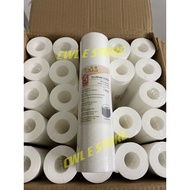 10" 5 Micron 1 Micron PP Sediment Filter Cartridge 2Tier Gold 140g