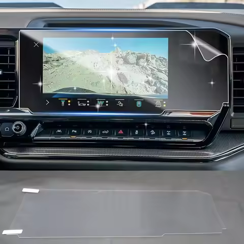 PET Screen Protector For Chevrolet Silverado 1500 LT RST LTZ ZR2 2022-2024 13.4 inch Car infotainmen