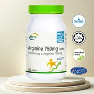NOVA Arginine 750mg Tablet 60s – L-Arginine Supplement for Blood Flow & Heart Health