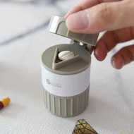 日本磨藥器切藥器藥片磨粉器藥品研磨器碾藥器碎藥丸磨碎器分割盒