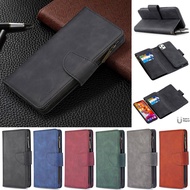 Luxury casing For iPhone 7 Plus 8 Plus 6 Plus 6S Plus 7 8 Detachable Bag Zipper Case Cover Wallet Leather Flip Stand ID Card holder