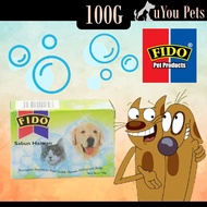 Fido Pet Soap 100 For Cat /Dog - SOAP FOR CAT & DOG / SABUN UTK HAIWAN PELIHARAAN