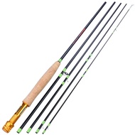 Sougayilang Fishing Rod 2.7M 9Ft Ultralight Carbon Fiber Fly Rods 5/6 Max Drag 8Kg For Freshwater Sa