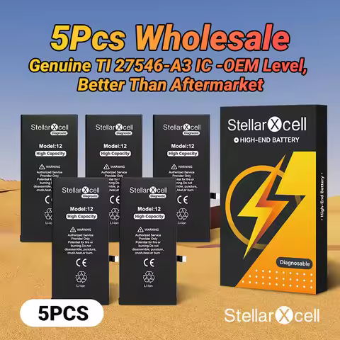 5PCS Diagnostic Battery For StellarXcell For Iphone 12 13 14 15 Plus ProMax Mini Pro Run diagnose Sh