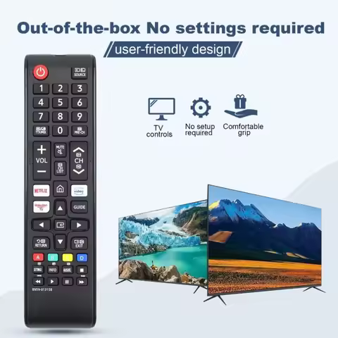 BN59 01315B Remote Control For Samsung Compatible with UE43RU7100 UE49RU7100 UE50RU7100 UE55RU7100 U