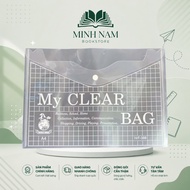 (Combo of 5) My Clear A4/F4 file folder A4 file folder