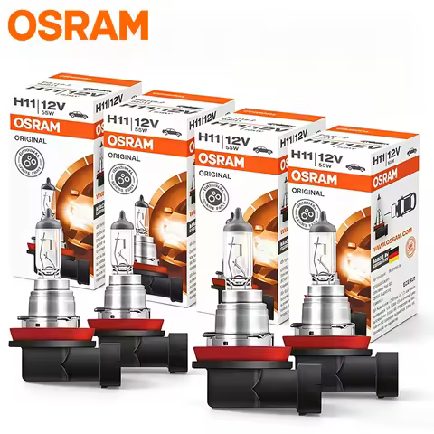 OSRAM Original H11 12V 55W 64211 PGJ19-2 Classic Car Halogen Headlight Auto Bulb 3200K Standard Fog