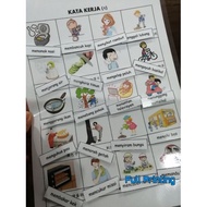 Kata Kerja Bergambar Interactive Sheet 1