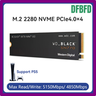DFBFD WD Western Digital WD BLACK SN770 NVMe SSD 2TB 1TB 500GB โซลิดสเตทไดรฟ์เล่นเกมภายใน250GB Gen4 
