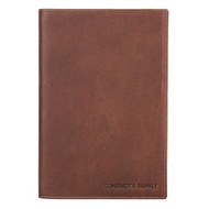 Retro Leather Book Cover Sleeve Protector with Pen Holder Business Notepad Notebook Book Case Office