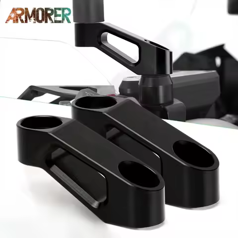 Motorcycle Accessories Rearview Mirrors Extension Riser Extend Adapter For KAWASAKI Z900 Z900SE Z900