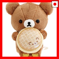 [Direct from JAPAN]San-X Rilakkuma "Rilakkuma x Mister Donut" Donut Rolling Plush Toy, Chairoikoguma
