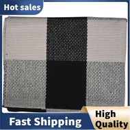 Cotton  Plaid Rugs, Check Rug,23.6Inch x35.4Inch,Checkered Outdoor Rug,Outdoor Plaid Doormat For Kit