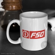 FSO Symbol Mug Glass Car Logo Ceramic Cup Icon