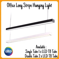Office Pendant Lamp LED Office Linear Light Office Hanging LightT8 LED Fixtures 1x4FT/2x4FT