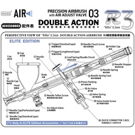 [Pandainn] modo AIR R2 R3 R5 Airbrush Special Parts Manufacturing Co., Ltd.