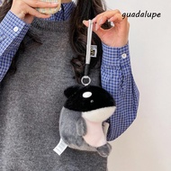 GUADALUPE Plush Keychain, Plush Orca Dolphin Bag Pendant