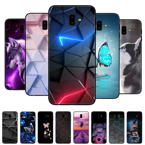 For Samsung J6 J6+ 2018 Case Silicon Back Cover Phone Case For Samsung Galaxy J6Plus 2018 J6+ J6 Plu