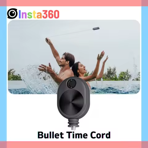 Insta360 X5 Bullet Time Cord Pocket-Sized String For Insta 360 X4 X3 ONE X2 RS 360 Circle Shooting O