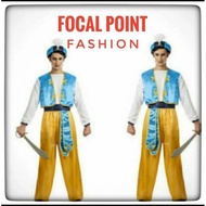 Aladdin costume for adult men Disney Prince Ali Arabian king costume